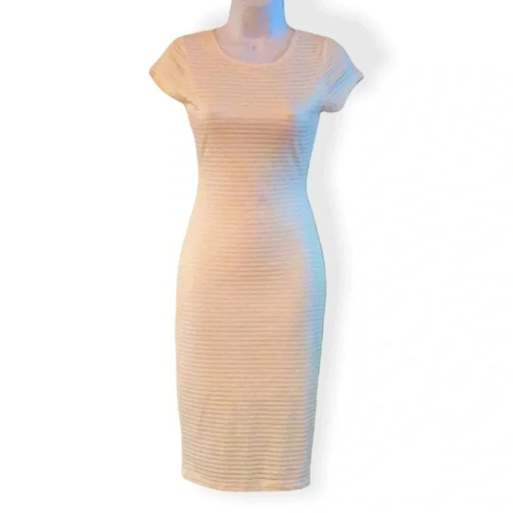 Windsor White Rib Dress